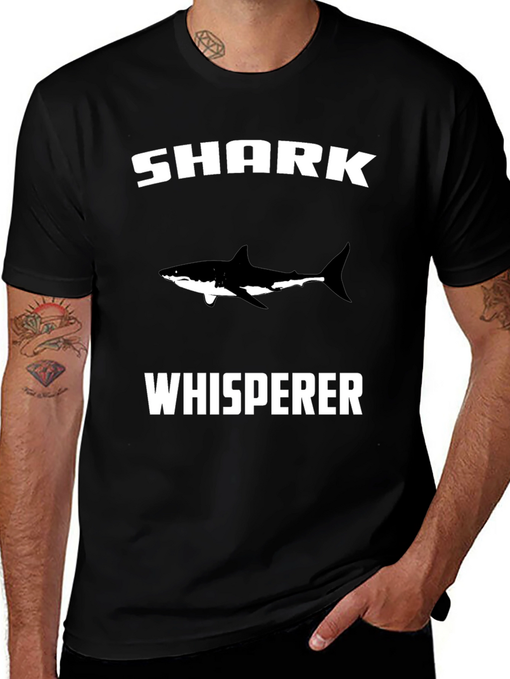 Shark Whisperer Graphic T-Shirt