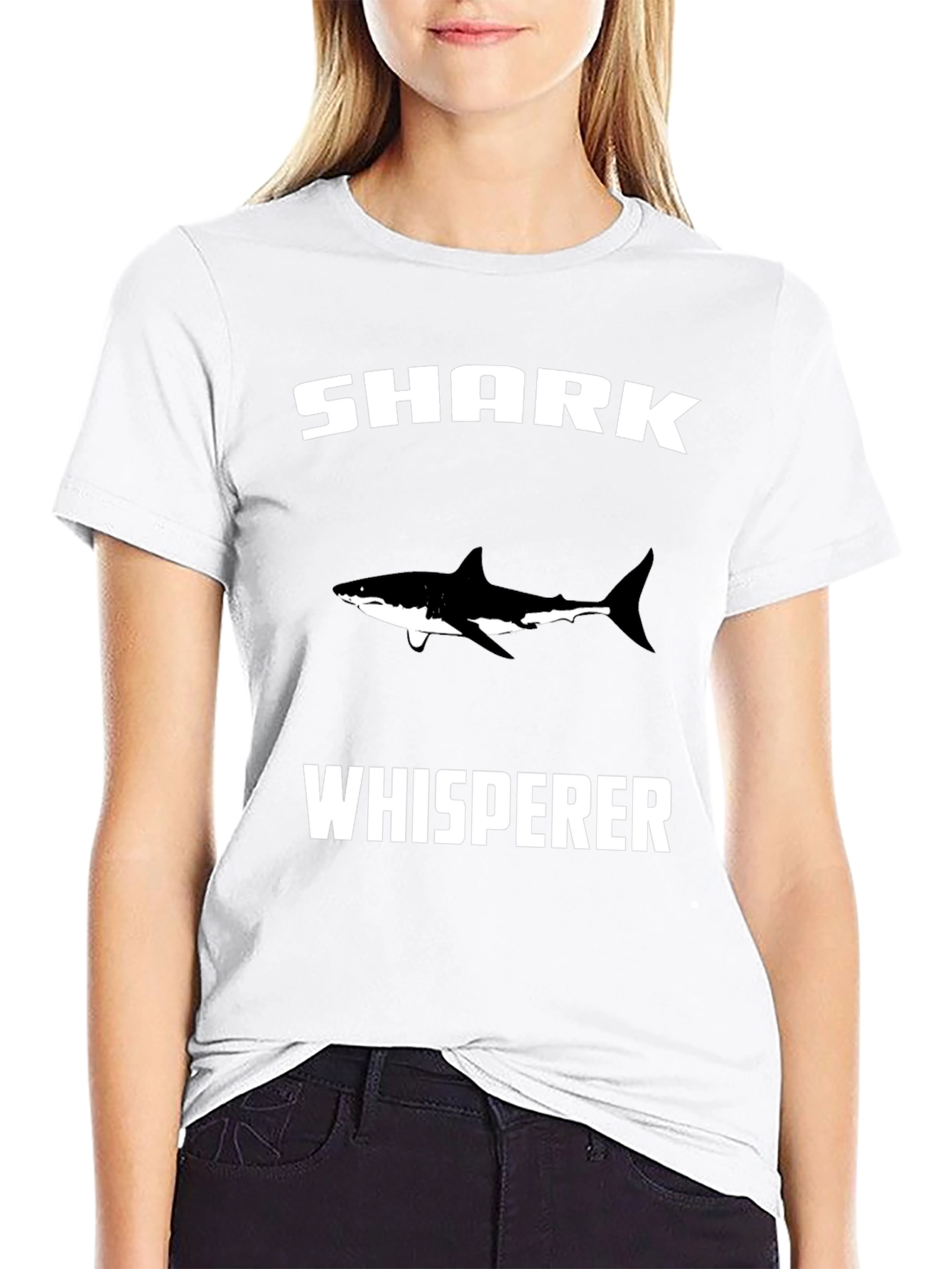 Shark Whisperer Graphic T-Shirt