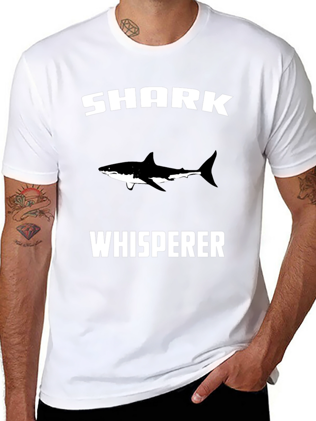 Shark Whisperer Graphic T-Shirt