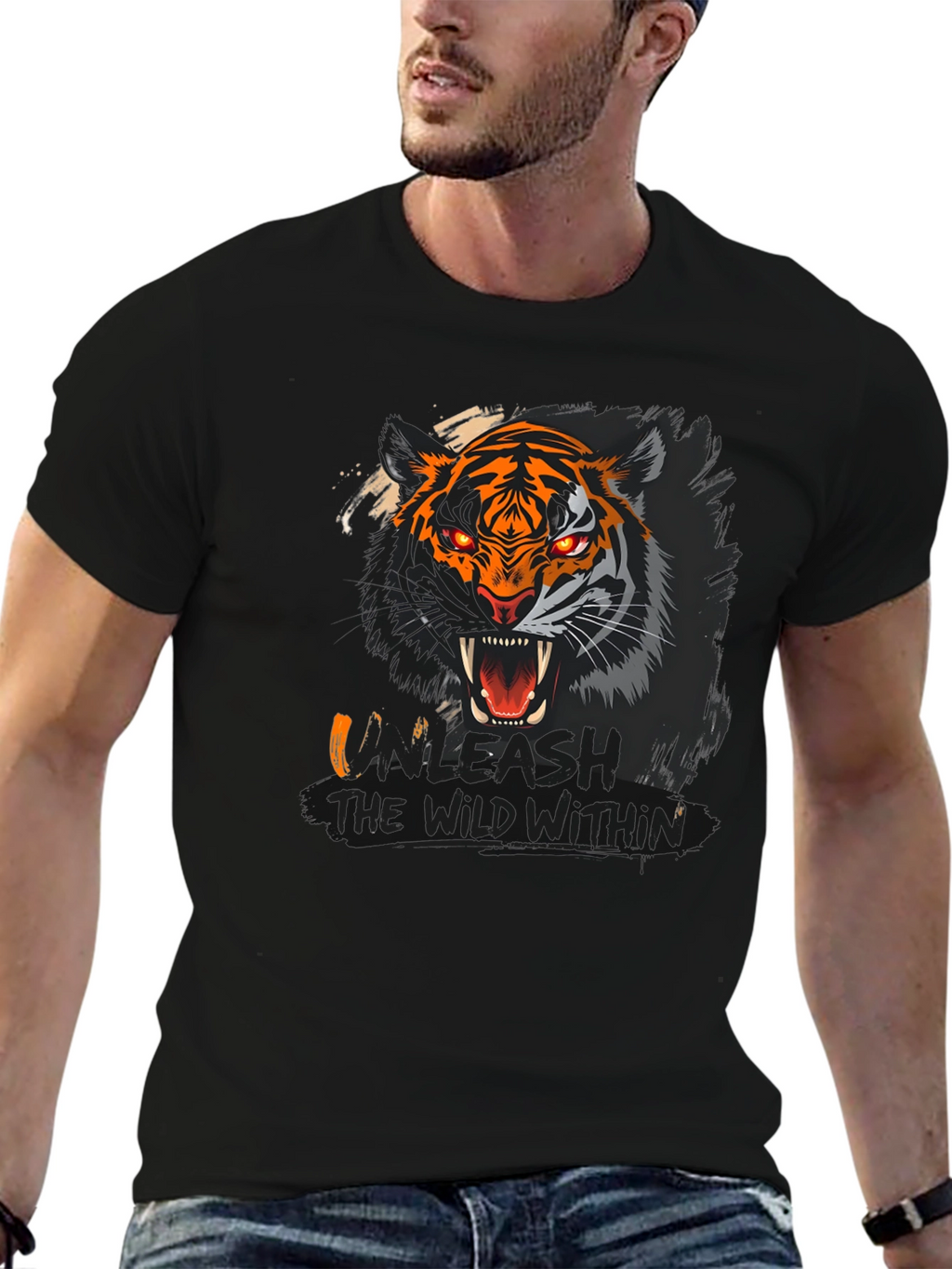 Unleash the Wild Within Graphic T-Shirt