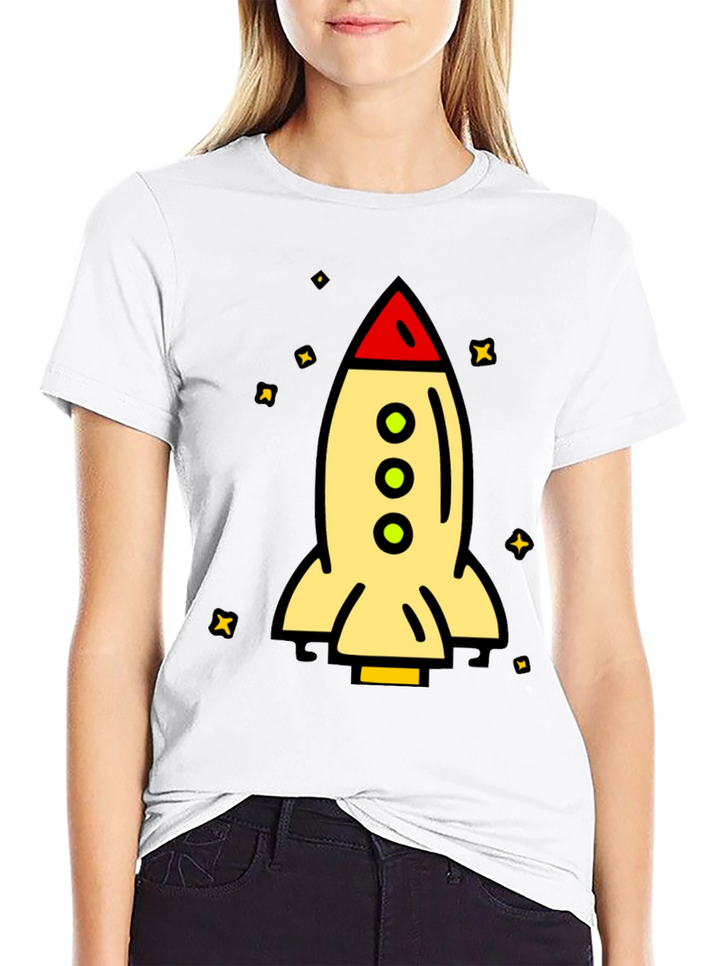 Rocket Graphic T-Shirt - Space Adventure Tee