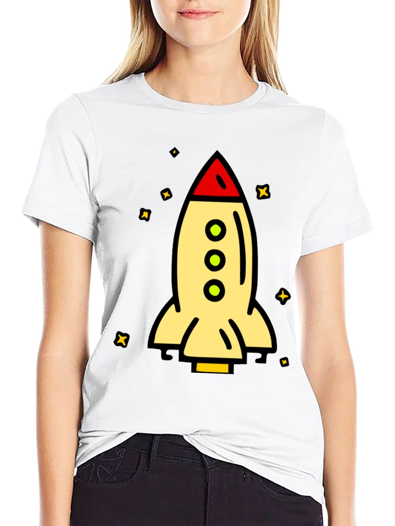 Rocket Graphic T-Shirt - Space Adventure Tee