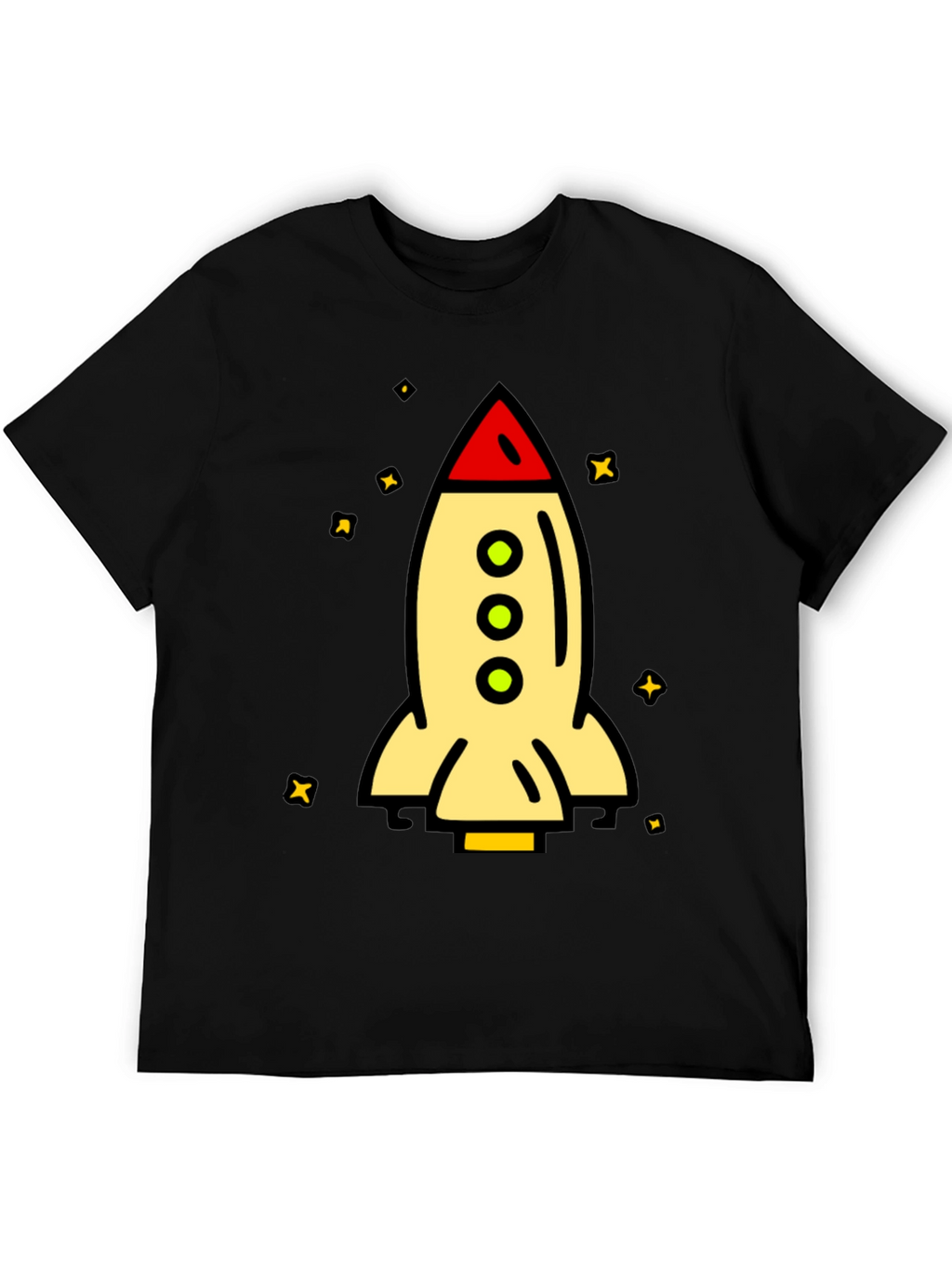 Rocket Graphic T-Shirt - Space Adventure Tee