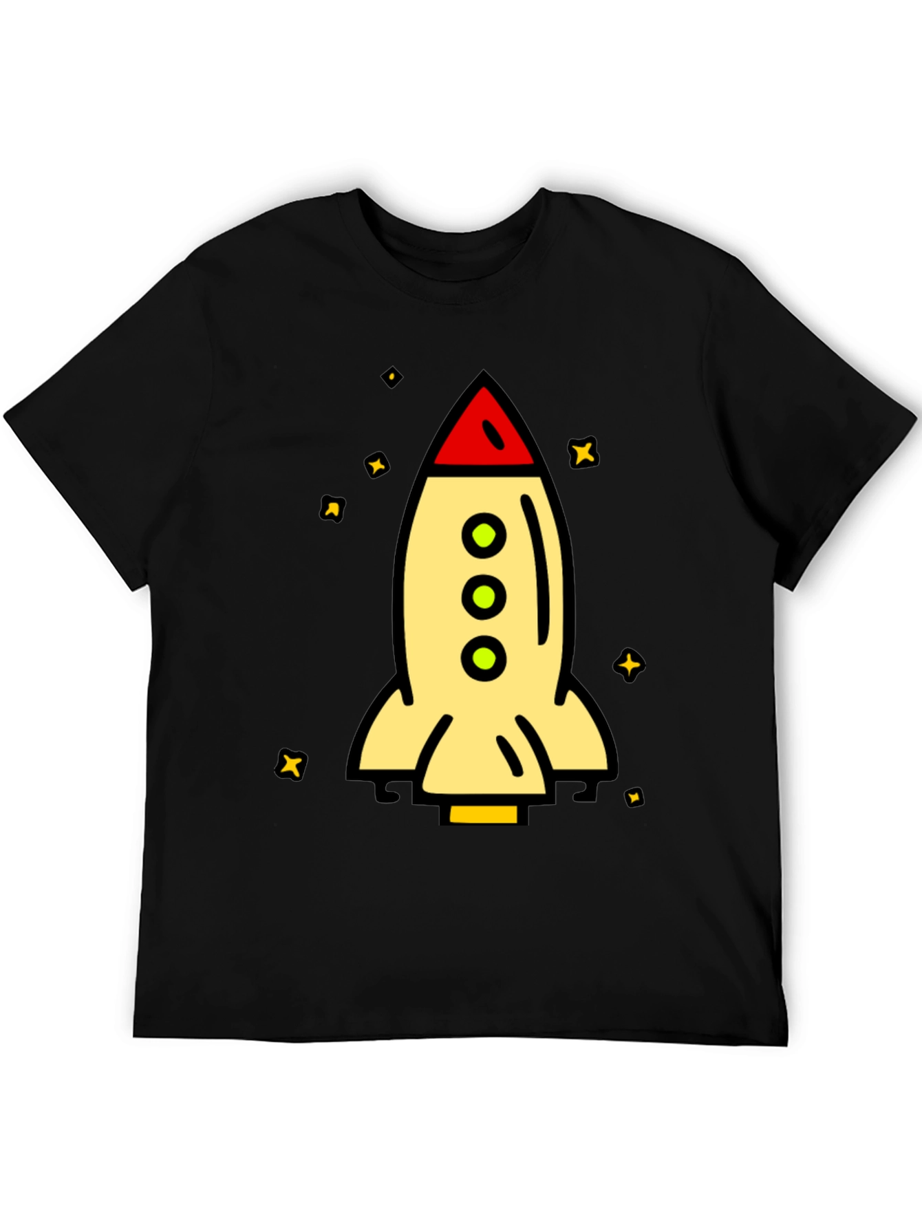 Rocket Graphic T-Shirt - Space Adventure Tee