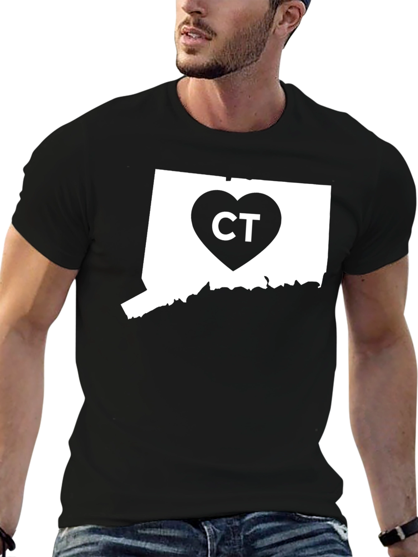 Connecticut Love T-Shirt CT State Pride Tee