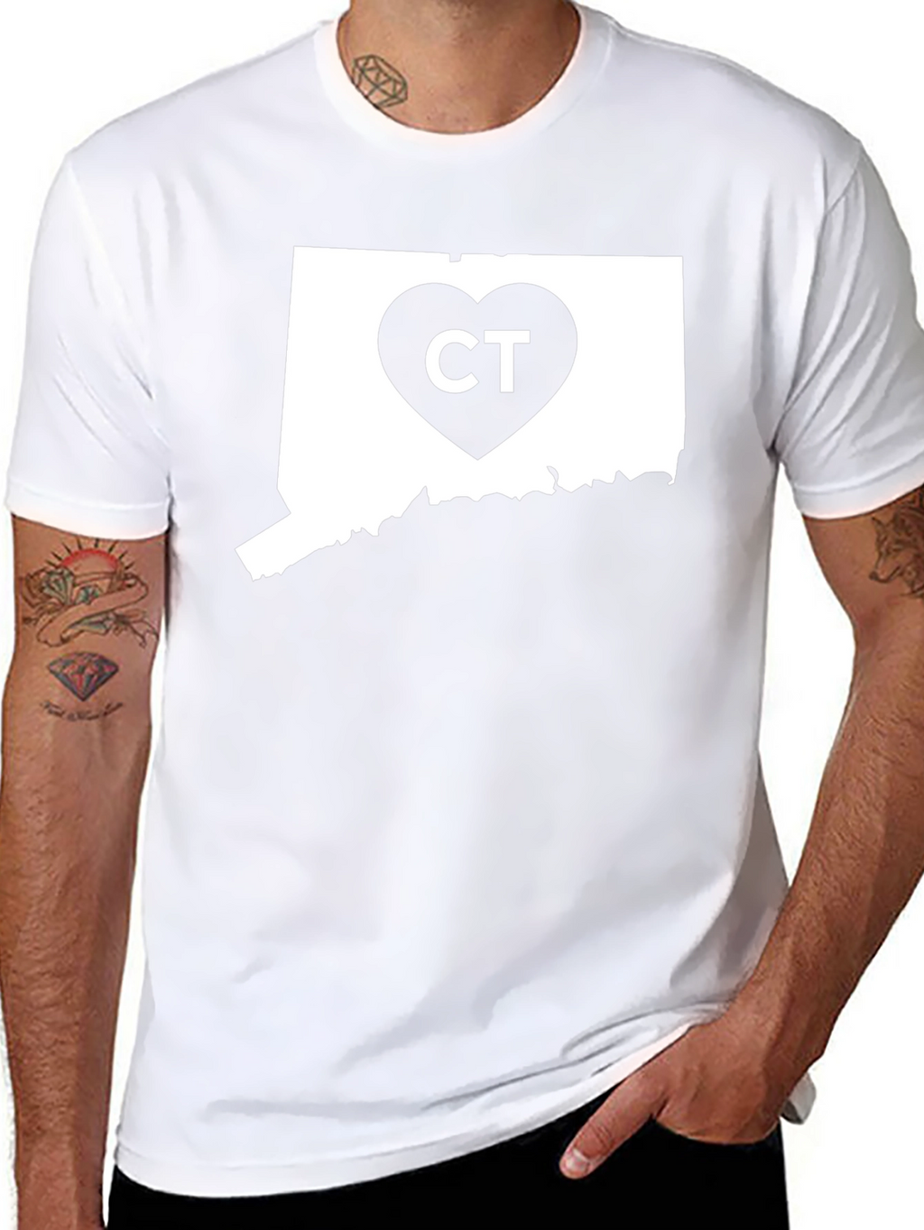 Connecticut Love T-Shirt CT State Pride Tee