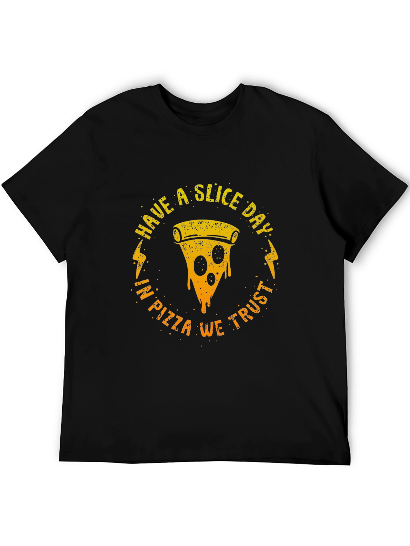 Have a Slice Day Pizza Graphic T-Shirt
