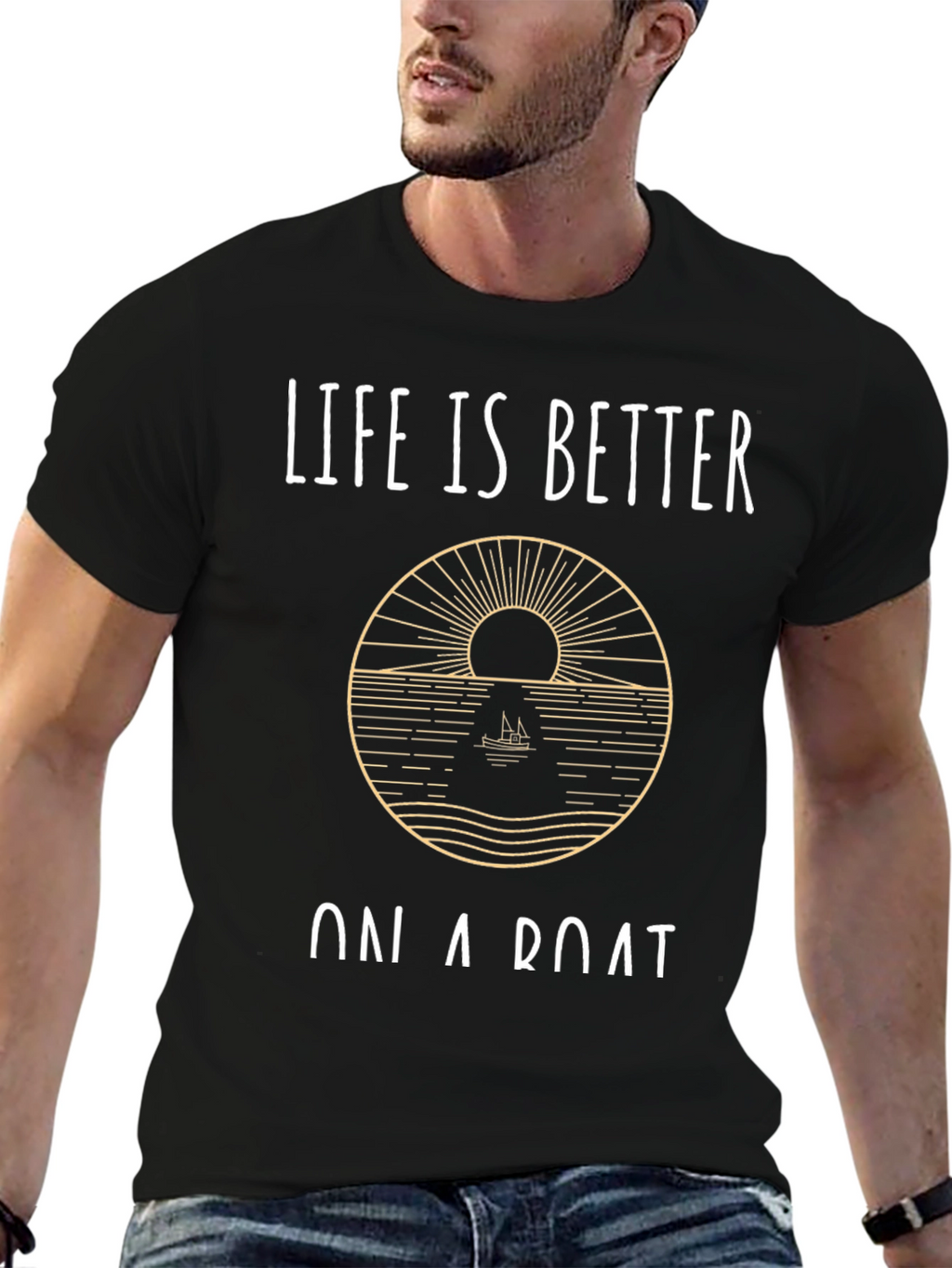 Life is Better on a Boat Graphic Tee