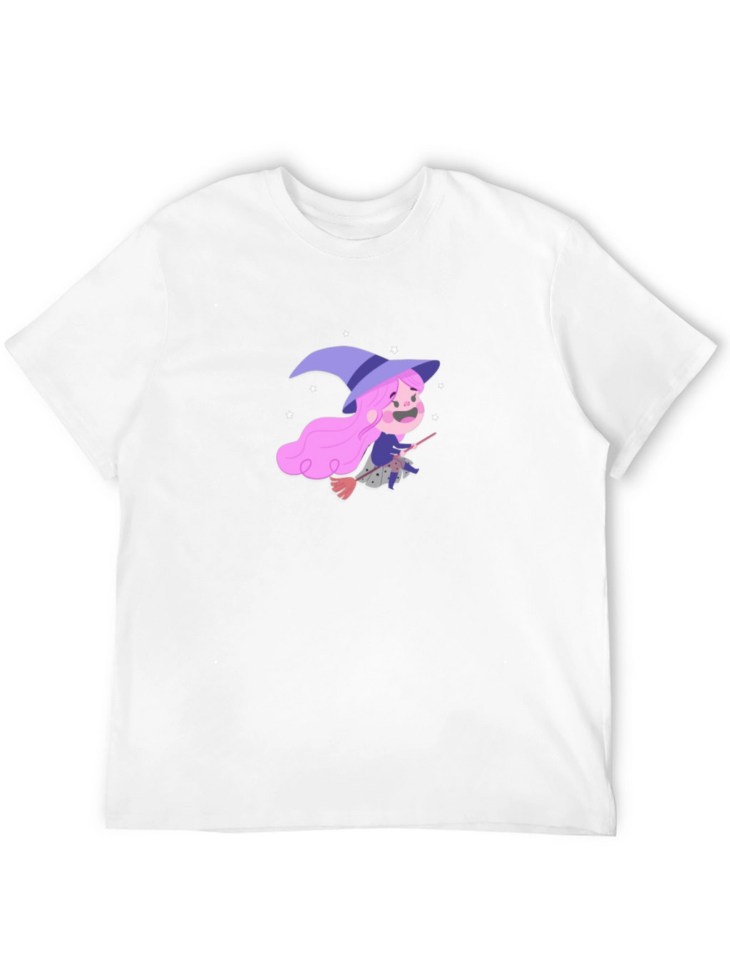 Whimsical Witch T-Shirt - Fun Halloween Apparel