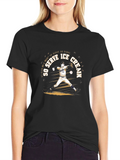 Ice Cream Baseball T-Shirt