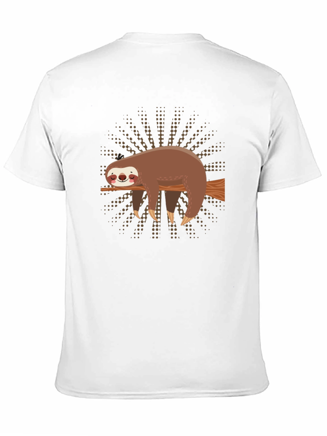 Sloth on Branch Graphic Tee - Comfort Fit