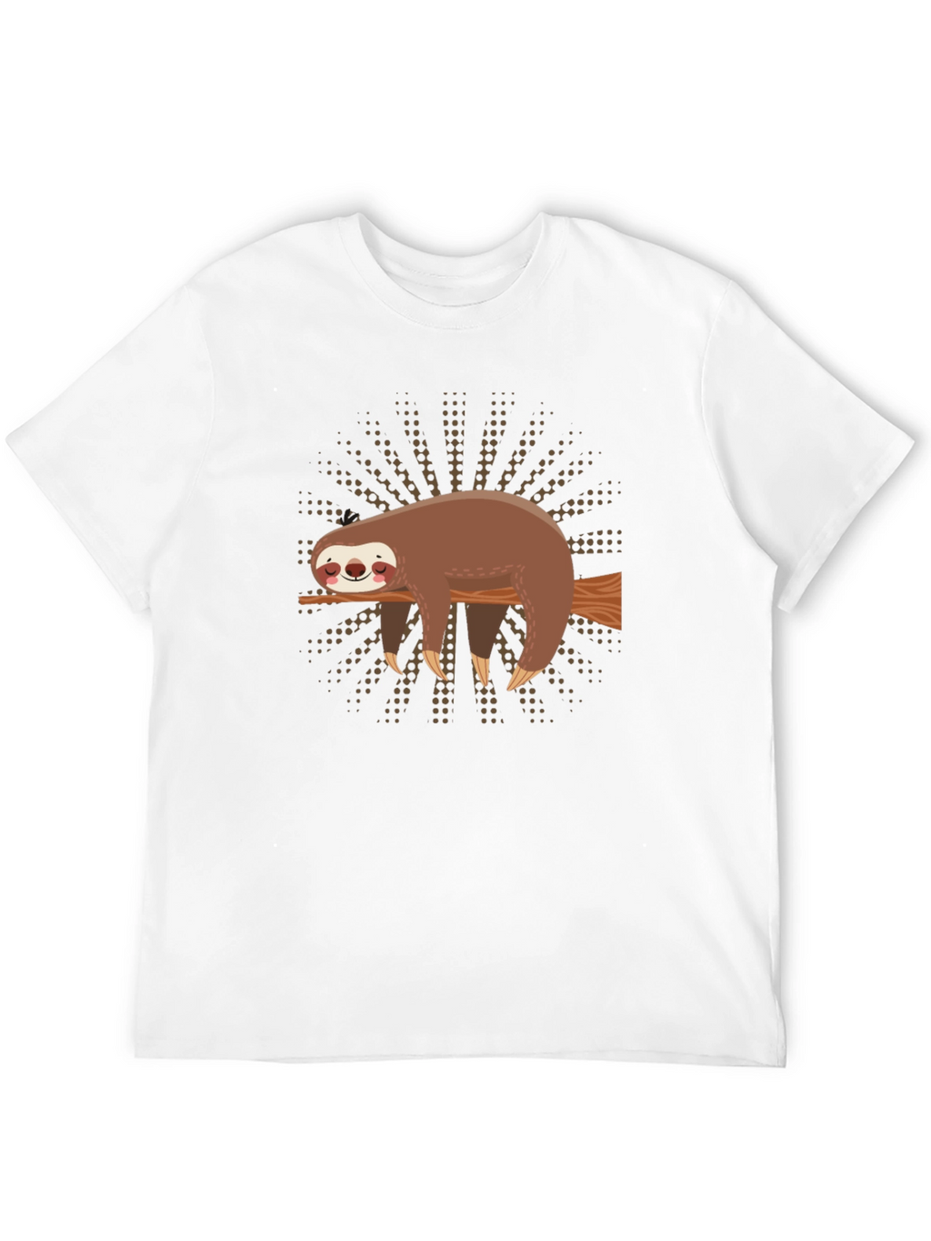 Sloth on Branch Graphic Tee - Comfort Fit