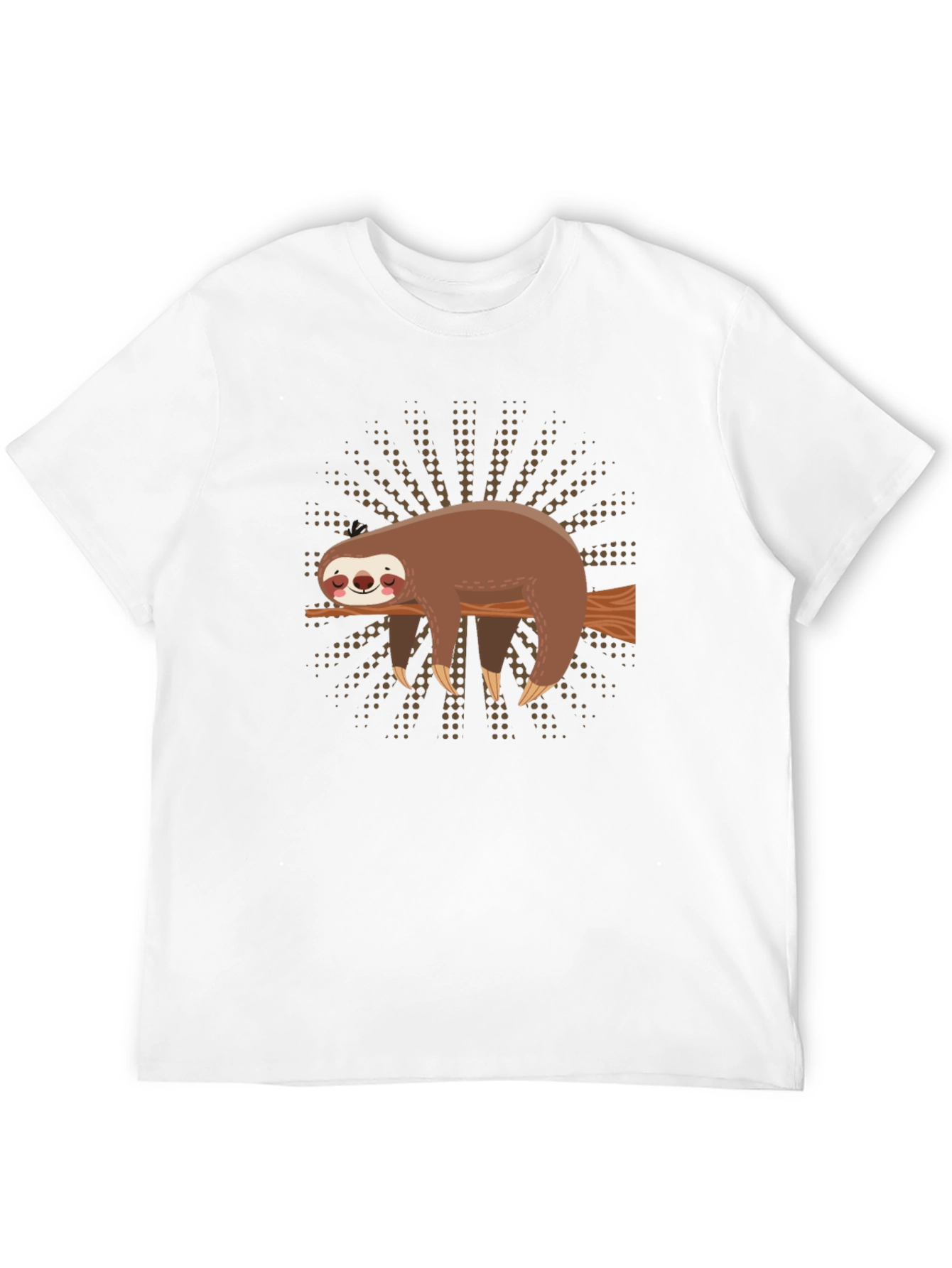 Sloth on Branch Graphic Tee - Comfort Fit