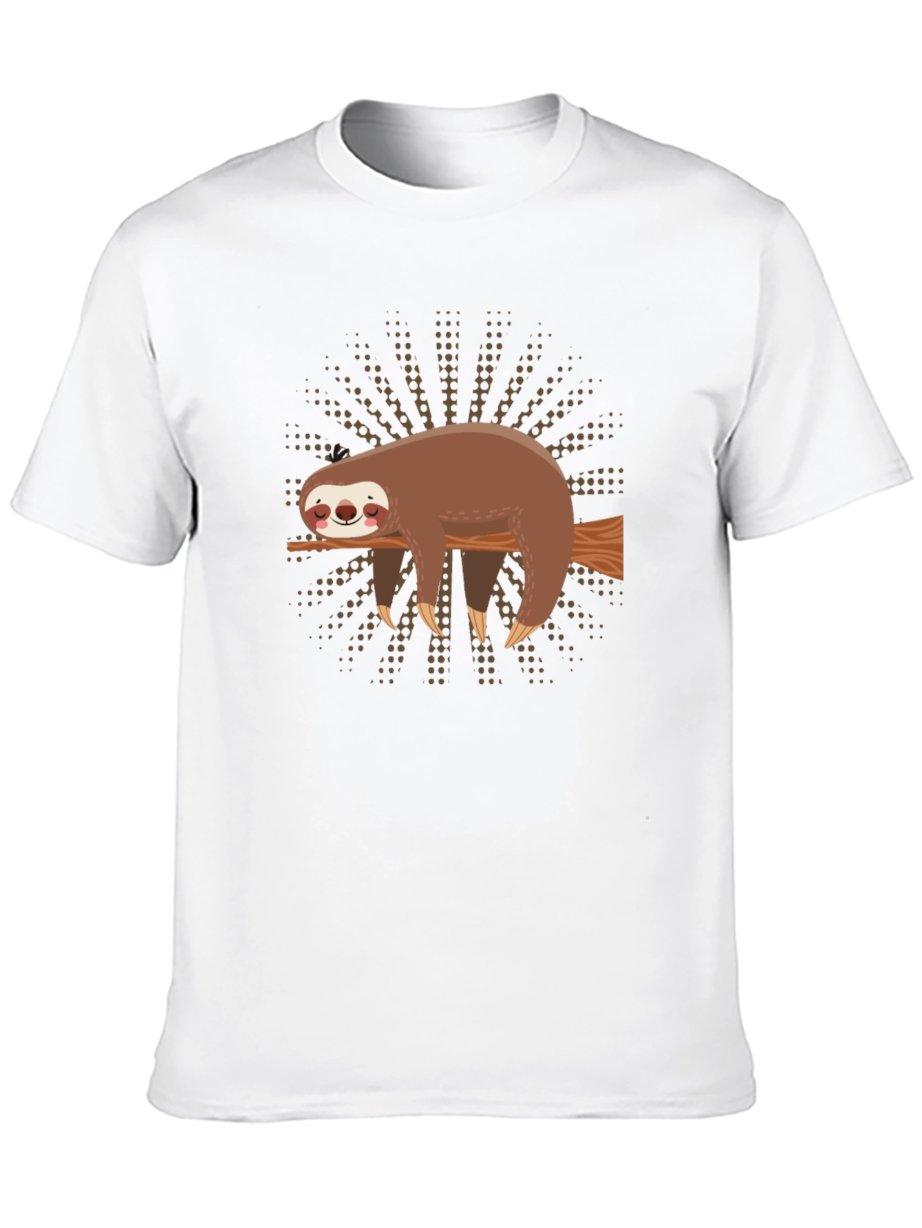 Sloth on Branch Graphic Tee - Comfort Fit