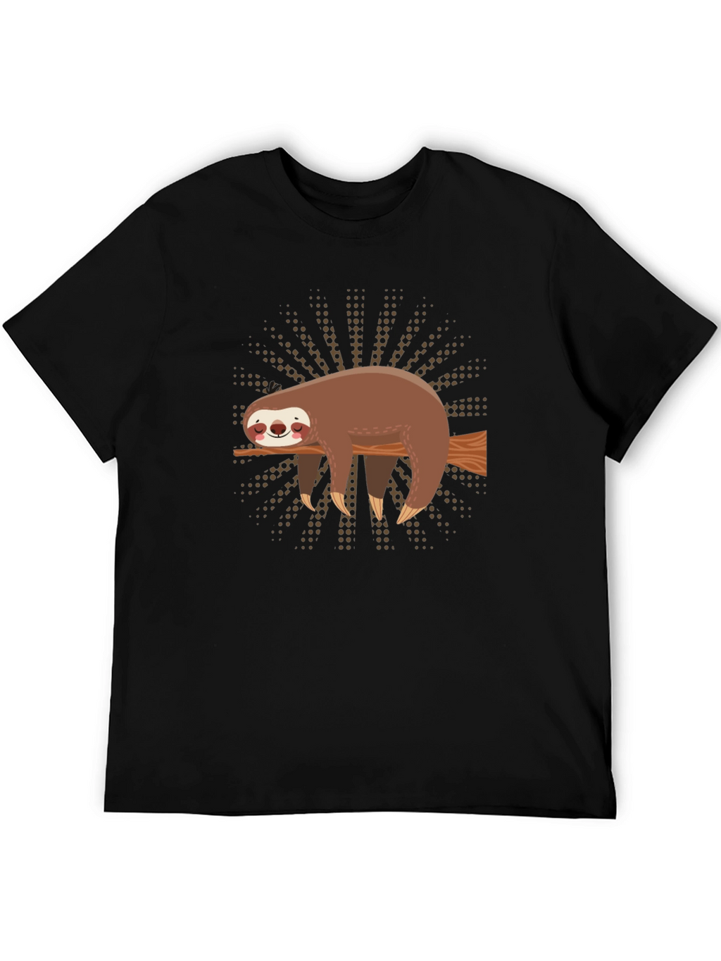 Sloth on Branch Graphic Tee - Comfort Fit