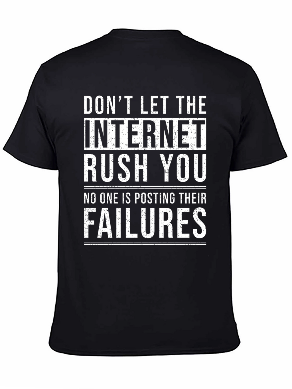 Internet Rush Graphic Tee - Motivational T-Shirt
