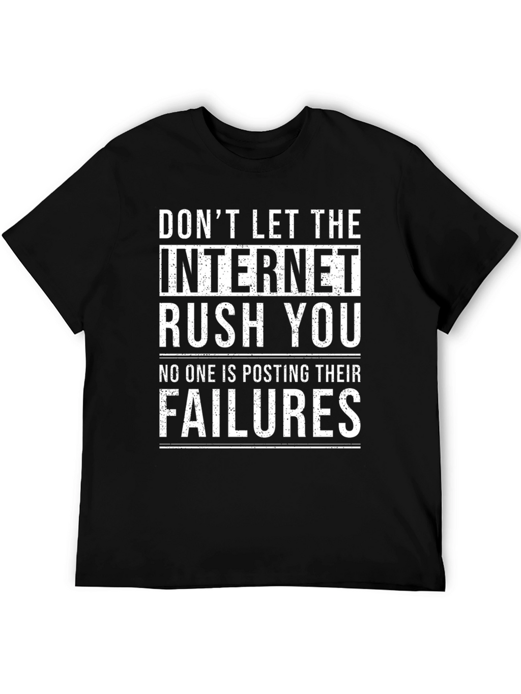 Internet Rush Graphic Tee - Motivational T-Shirt