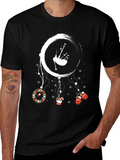 Christmas Bagpipe Dreamcatcher Graphic Tee