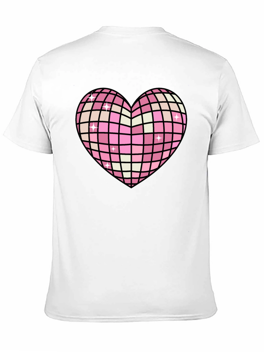 Disco Heart T-Shirt - Retro Style
