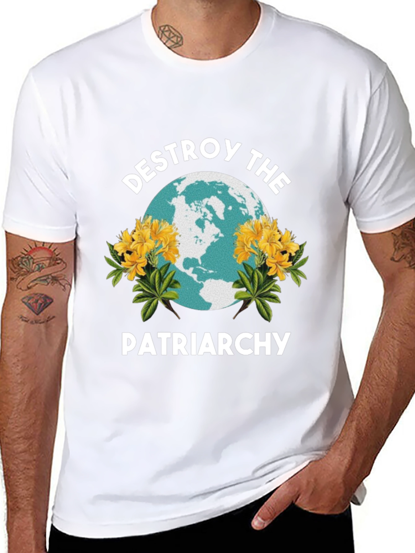 Destroy the Patriarchy T-Shirt - Empowering Feminist Tee
