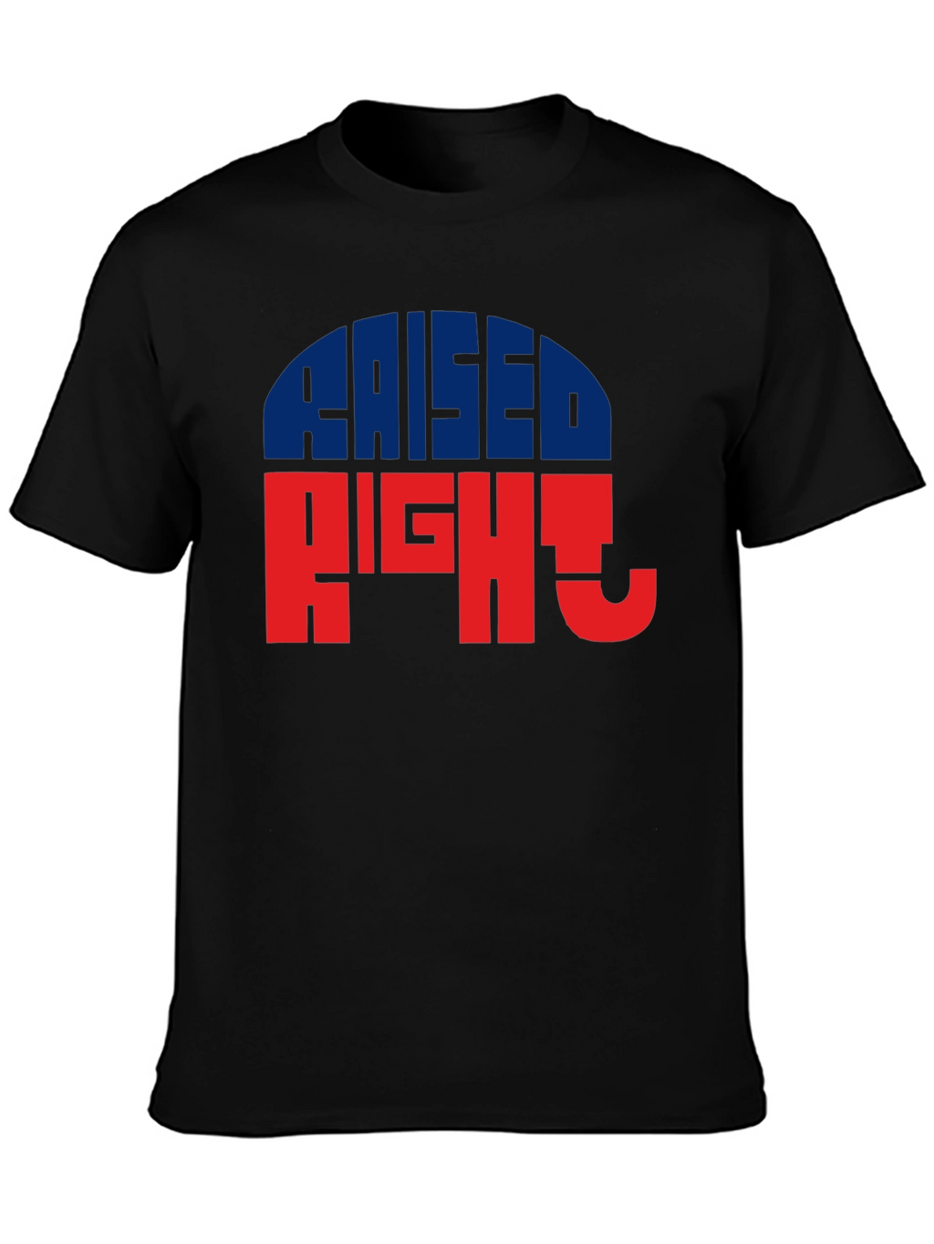 Raised Right Graphic Tee - Patriotic Style