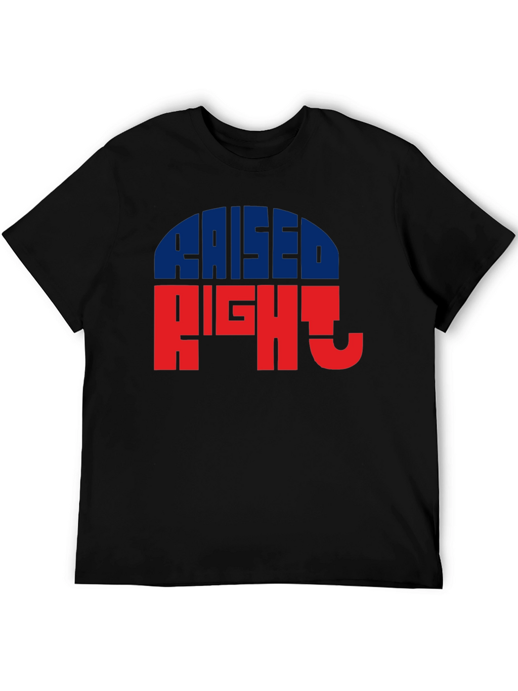 Raised Right Graphic Tee - Patriotic Style