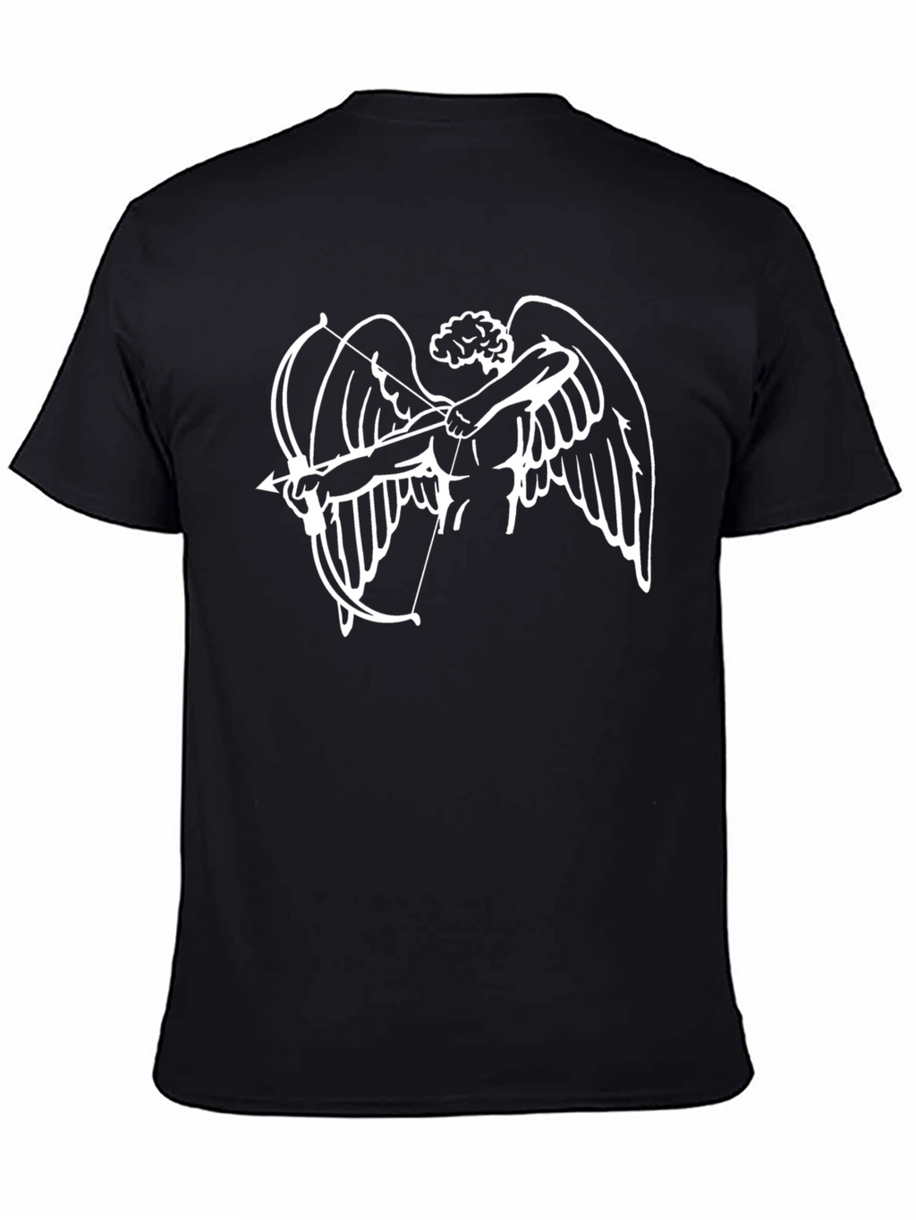 Cupid Graphic Black T-Shirt