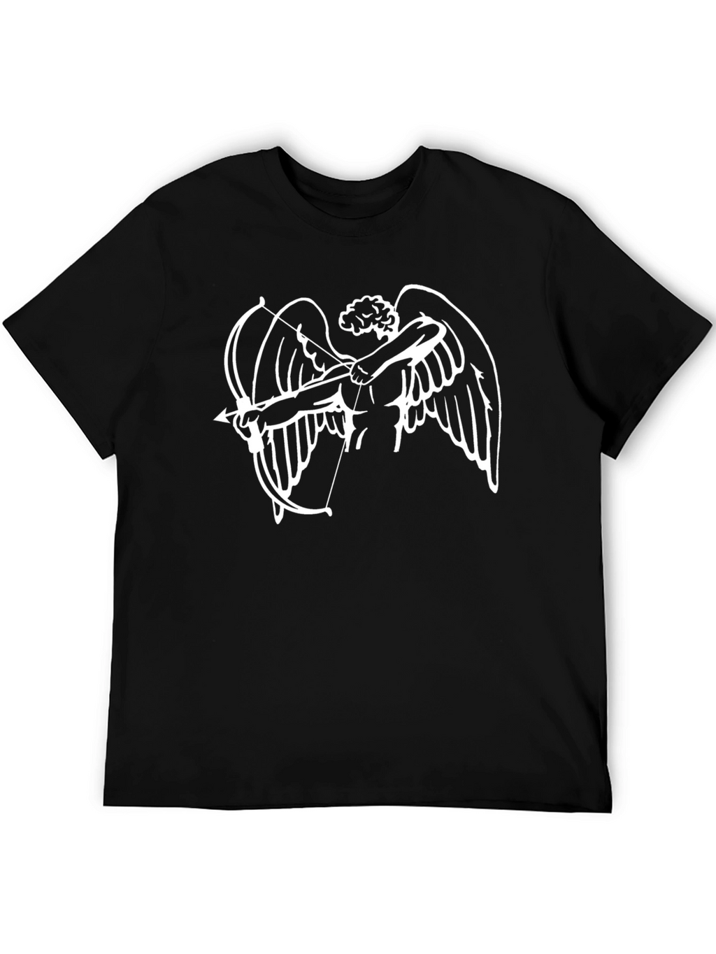 Cupid Graphic Black T-Shirt