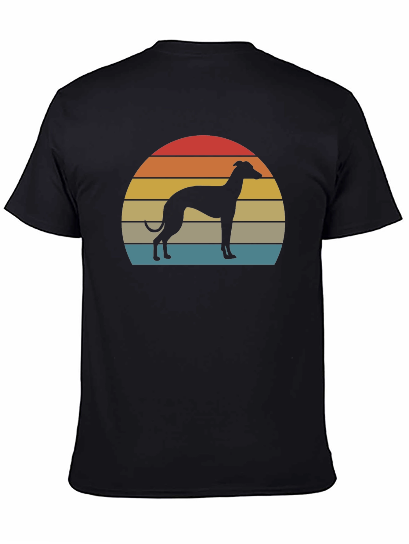 Retro Greyhound Silhouette T-Shirt