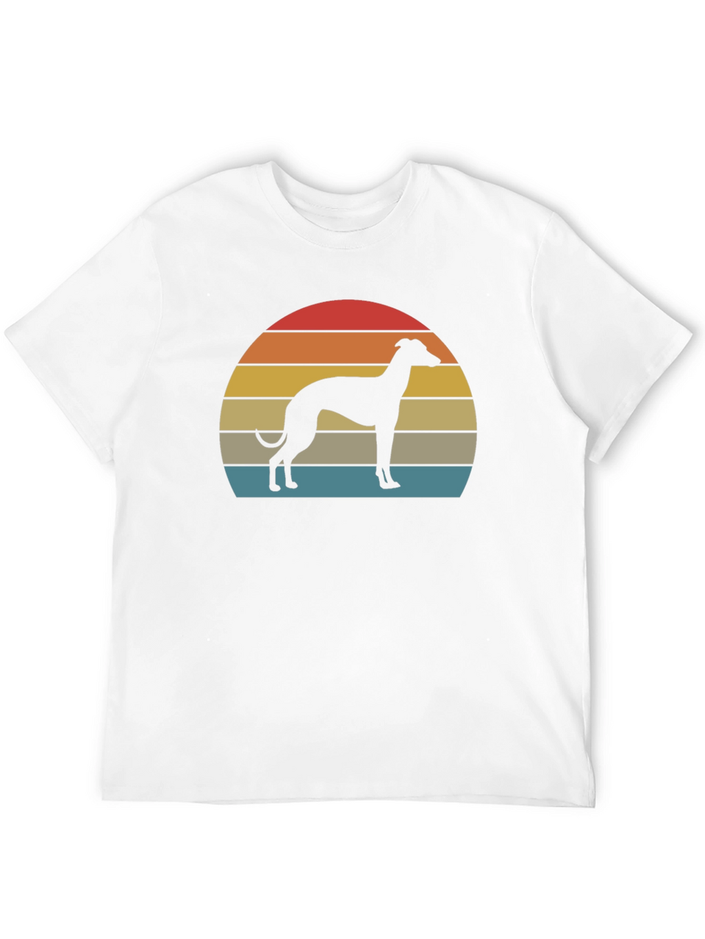 Retro Greyhound Silhouette T-Shirt