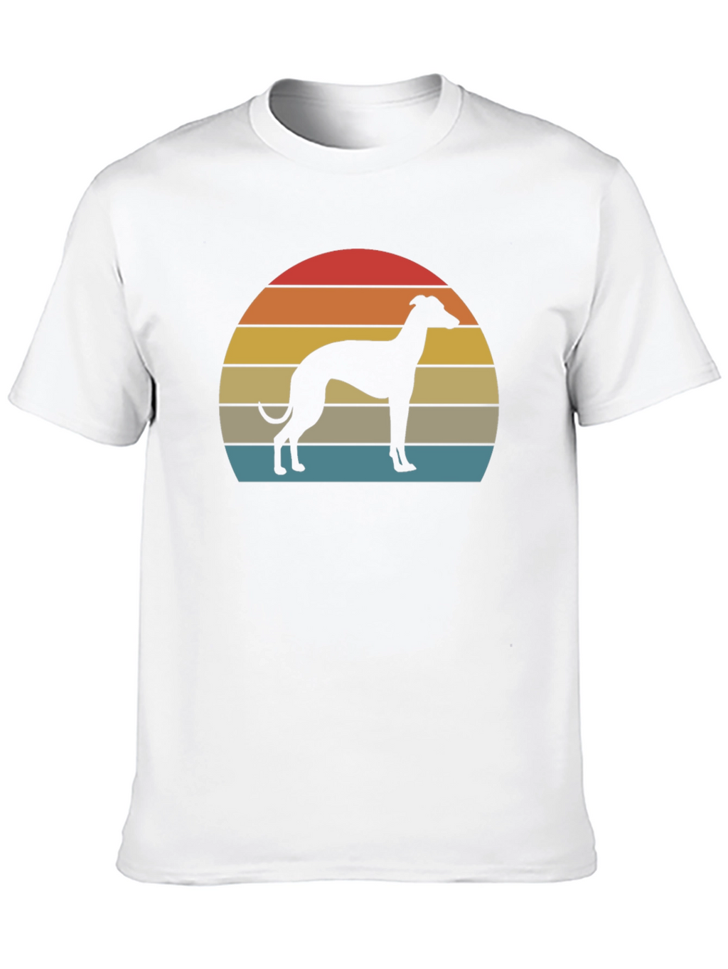 Retro Greyhound Silhouette T-Shirt