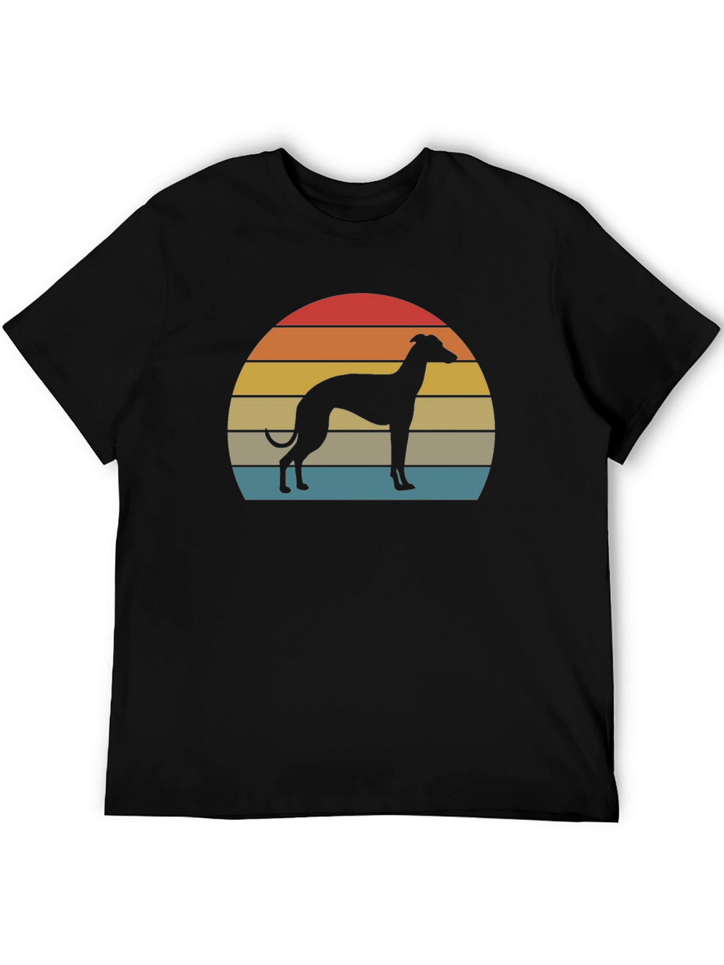 Retro Greyhound Silhouette T-Shirt