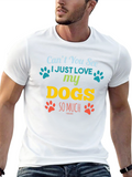 I Love My Dogs Graphic T-Shirt
