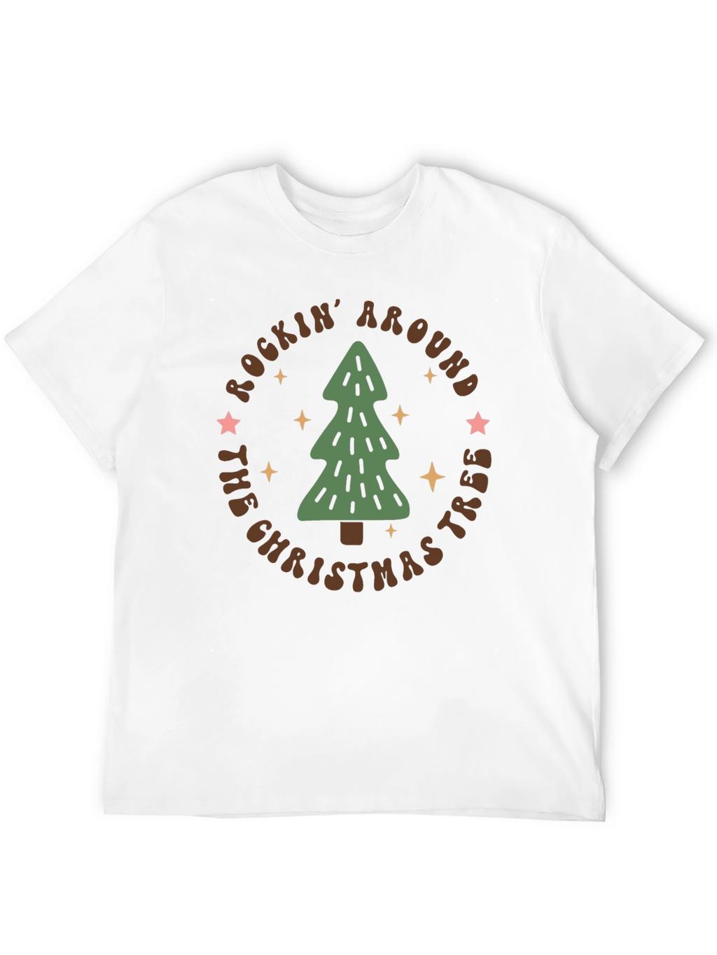 Rockin Around Christmas Tree Graphic Tee