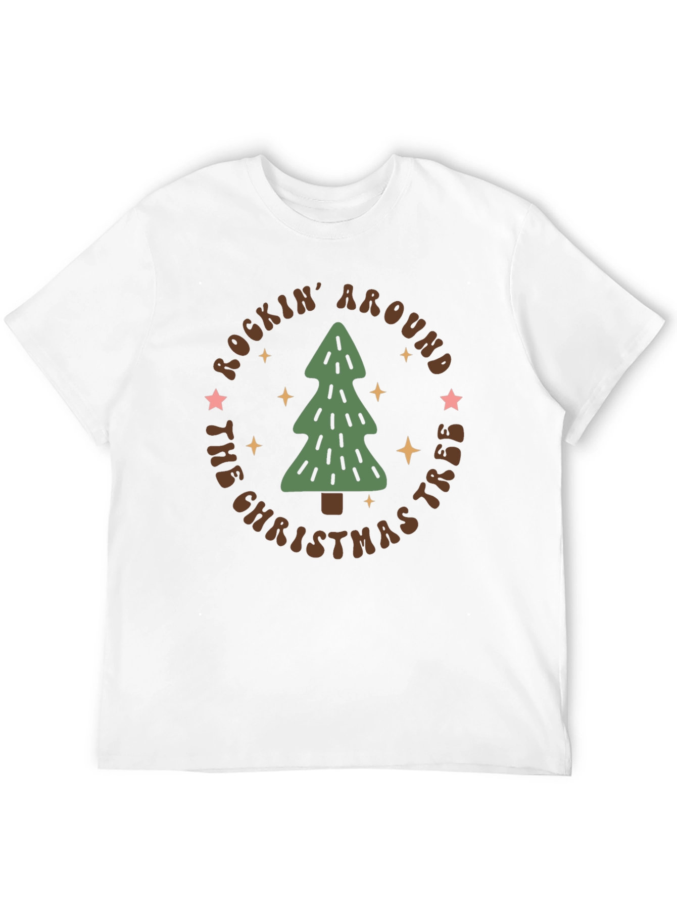 Rockin Around Christmas Tree Graphic Tee