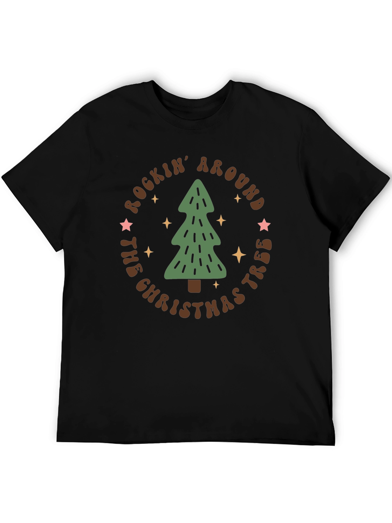 Rockin Around Christmas Tree Graphic Tee