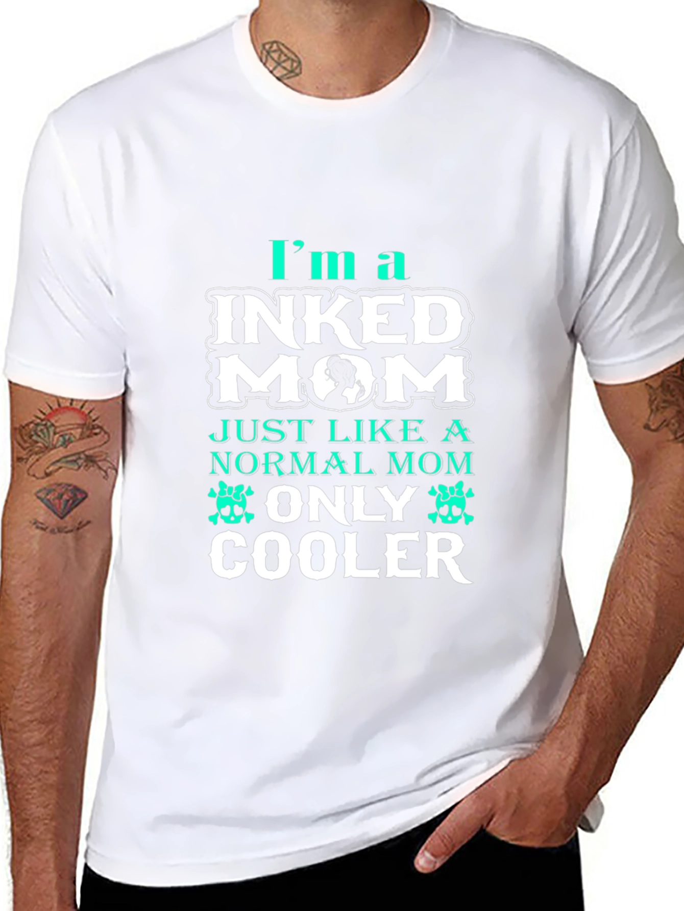 Inked Mom T-Shirt - Cool Mothers Day Gift