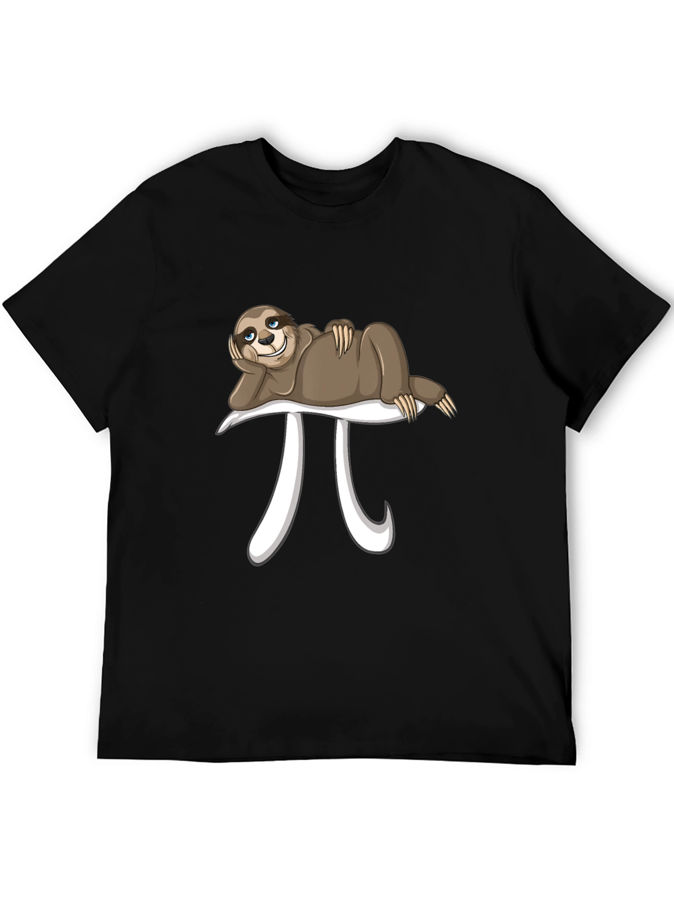Sloth on Pi T-Shirt - Comfy & Unique!