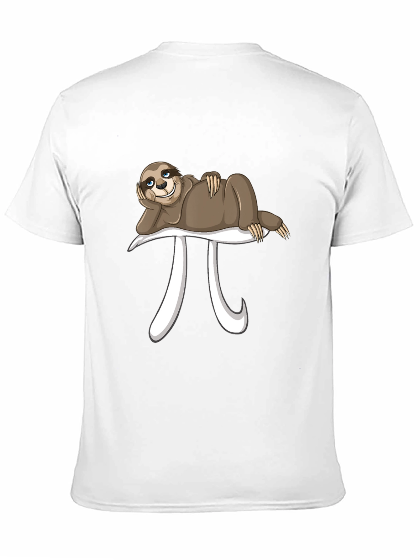Sloth on Pi T-Shirt - Comfy & Unique!