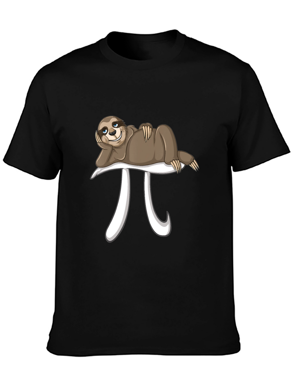 Sloth on Pi T-Shirt - Comfy & Unique!