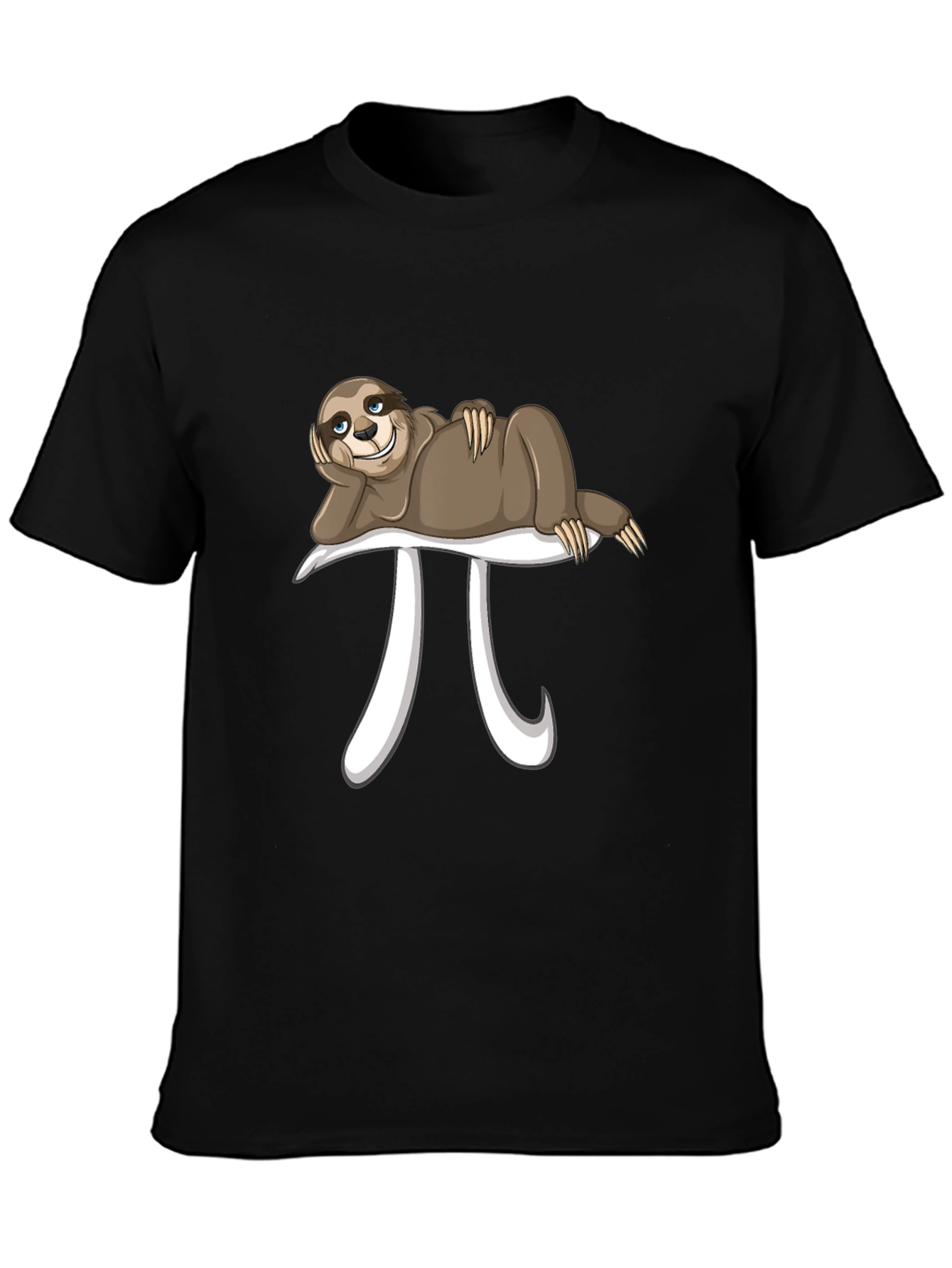 Sloth on Pi T-Shirt - Comfy & Unique!