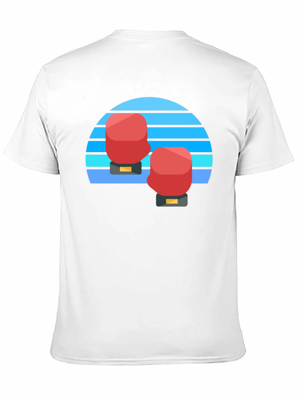 Retro Boxing Gloves Graphic Tee