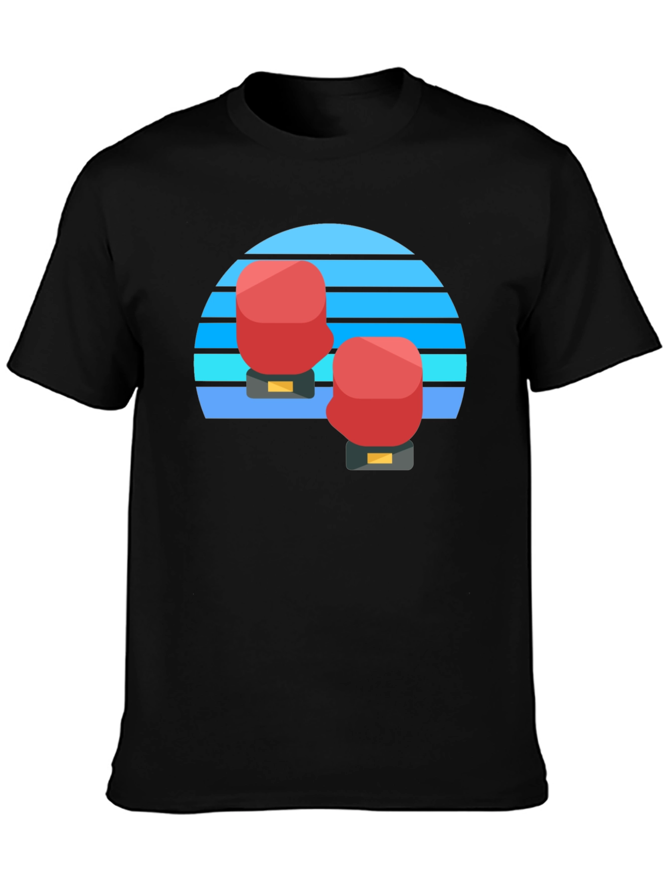 Retro Boxing Gloves Graphic Tee