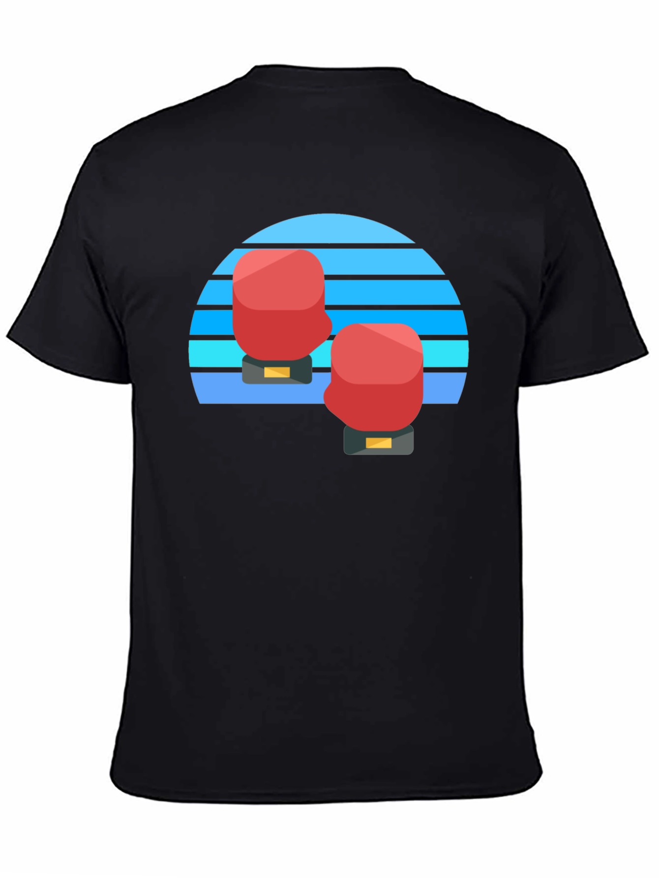 Retro Boxing Gloves Graphic Tee