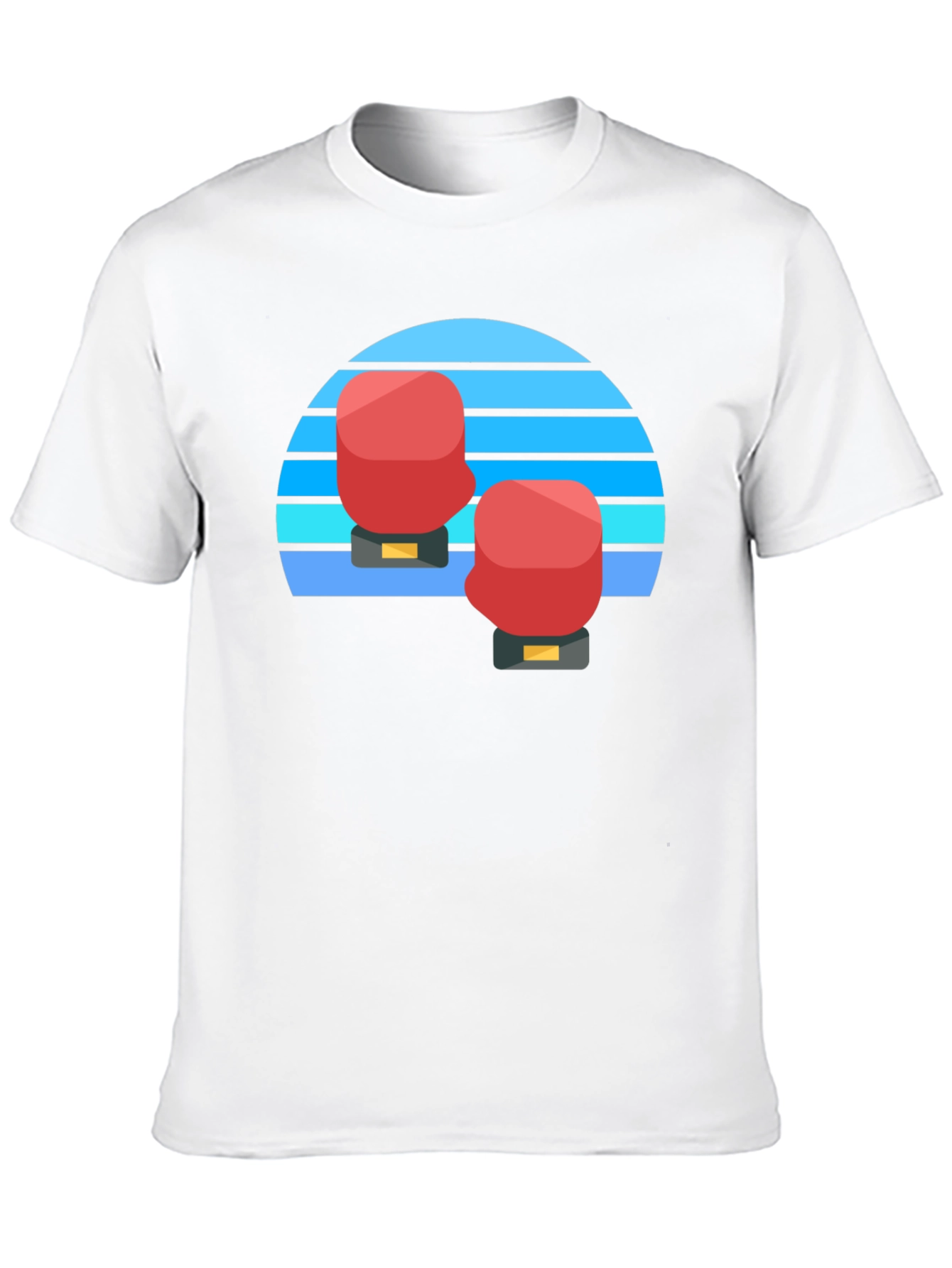 Retro Boxing Gloves Graphic Tee