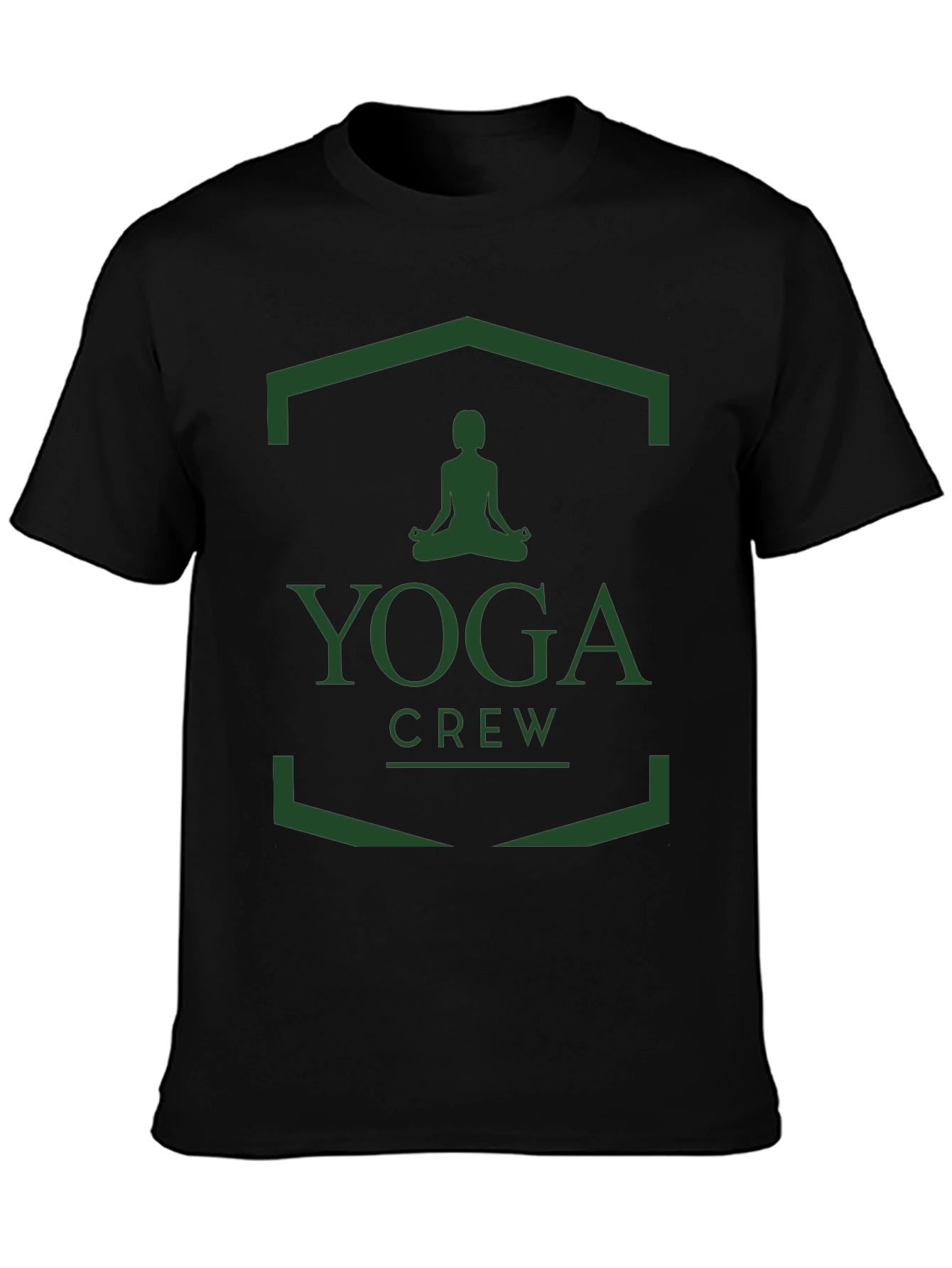 Yoga Crew Black T-Shirt