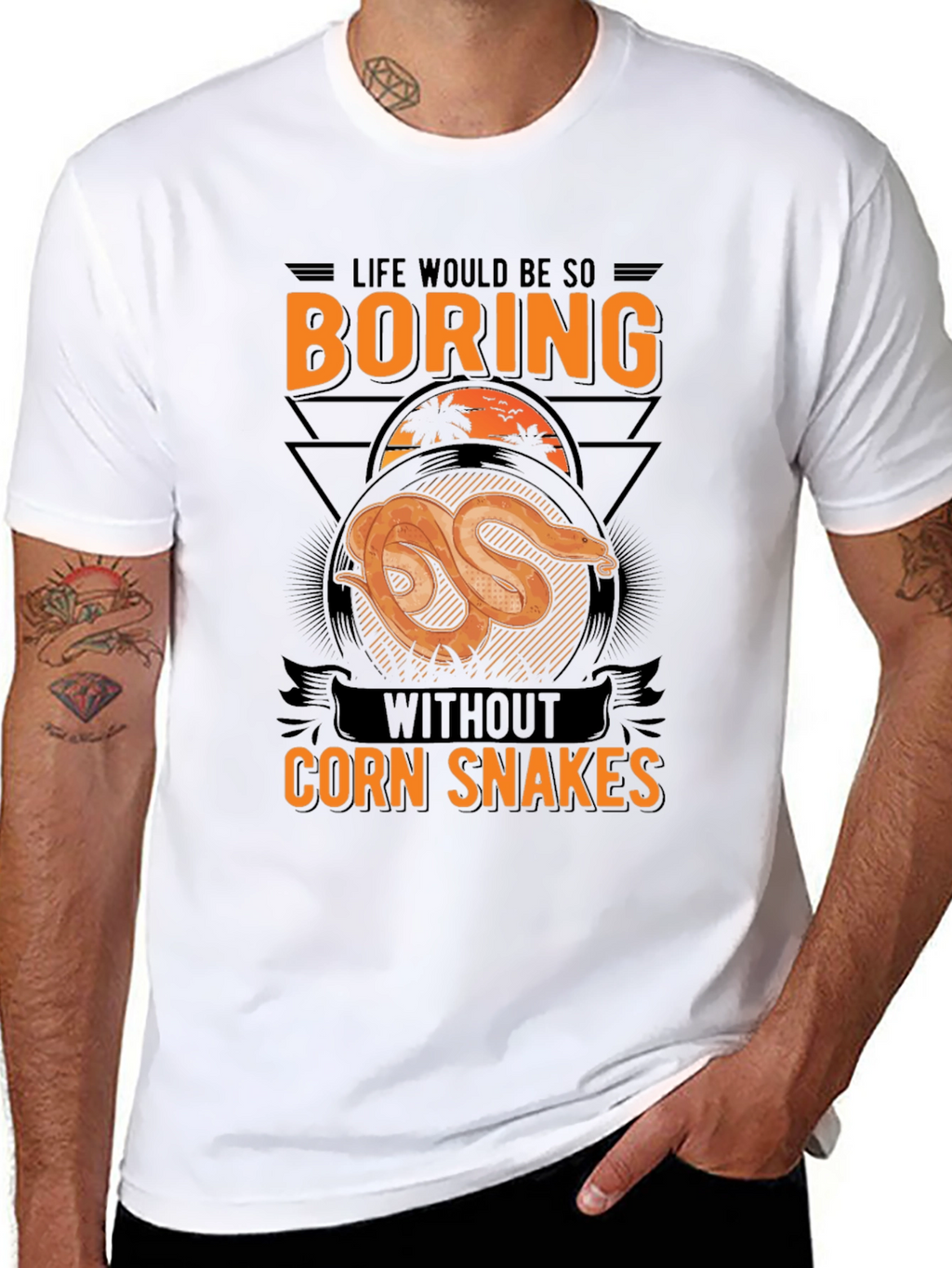 Boring Without Corn Snakes T-Shirt