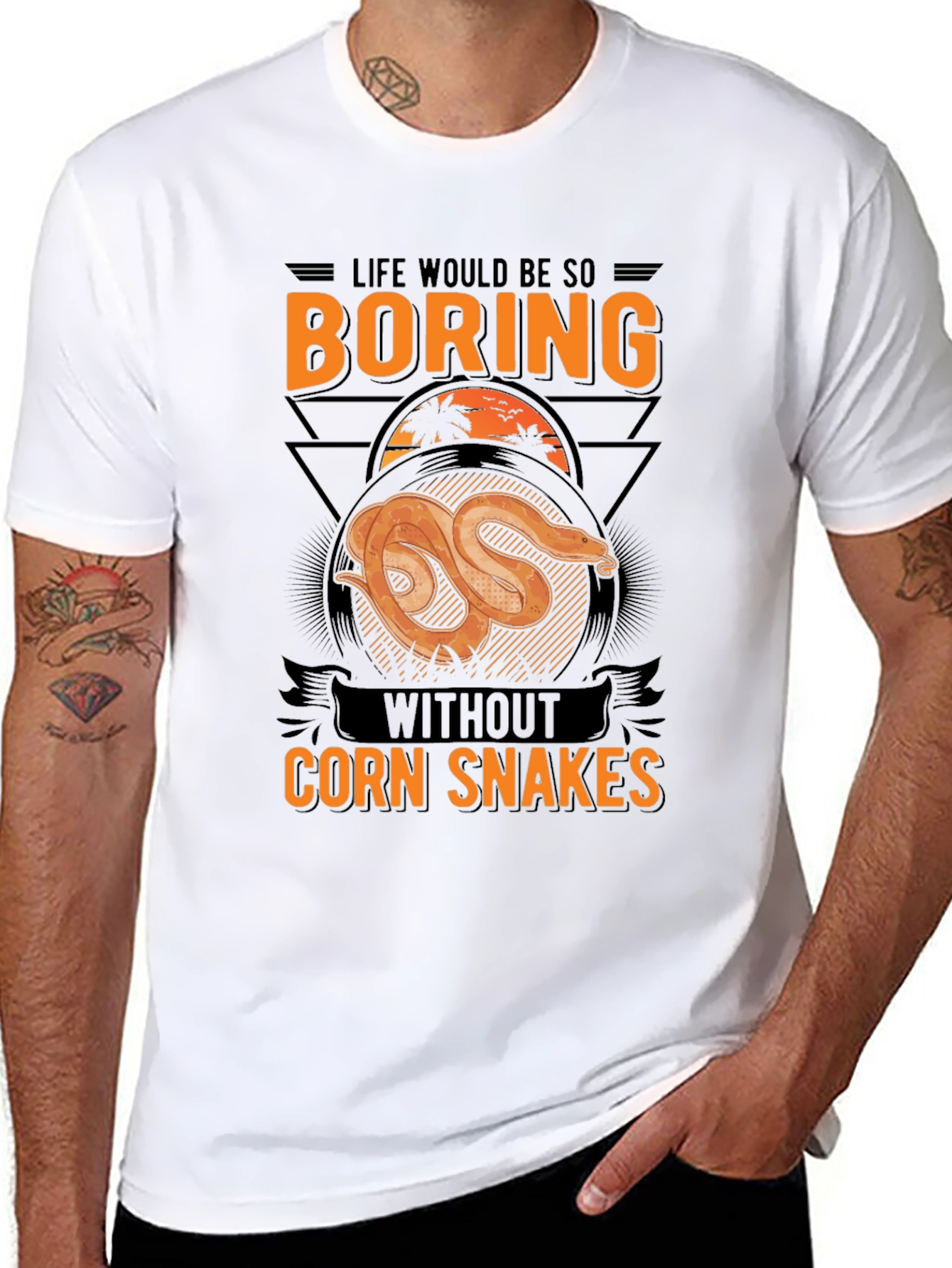 Boring Without Corn Snakes T-Shirt