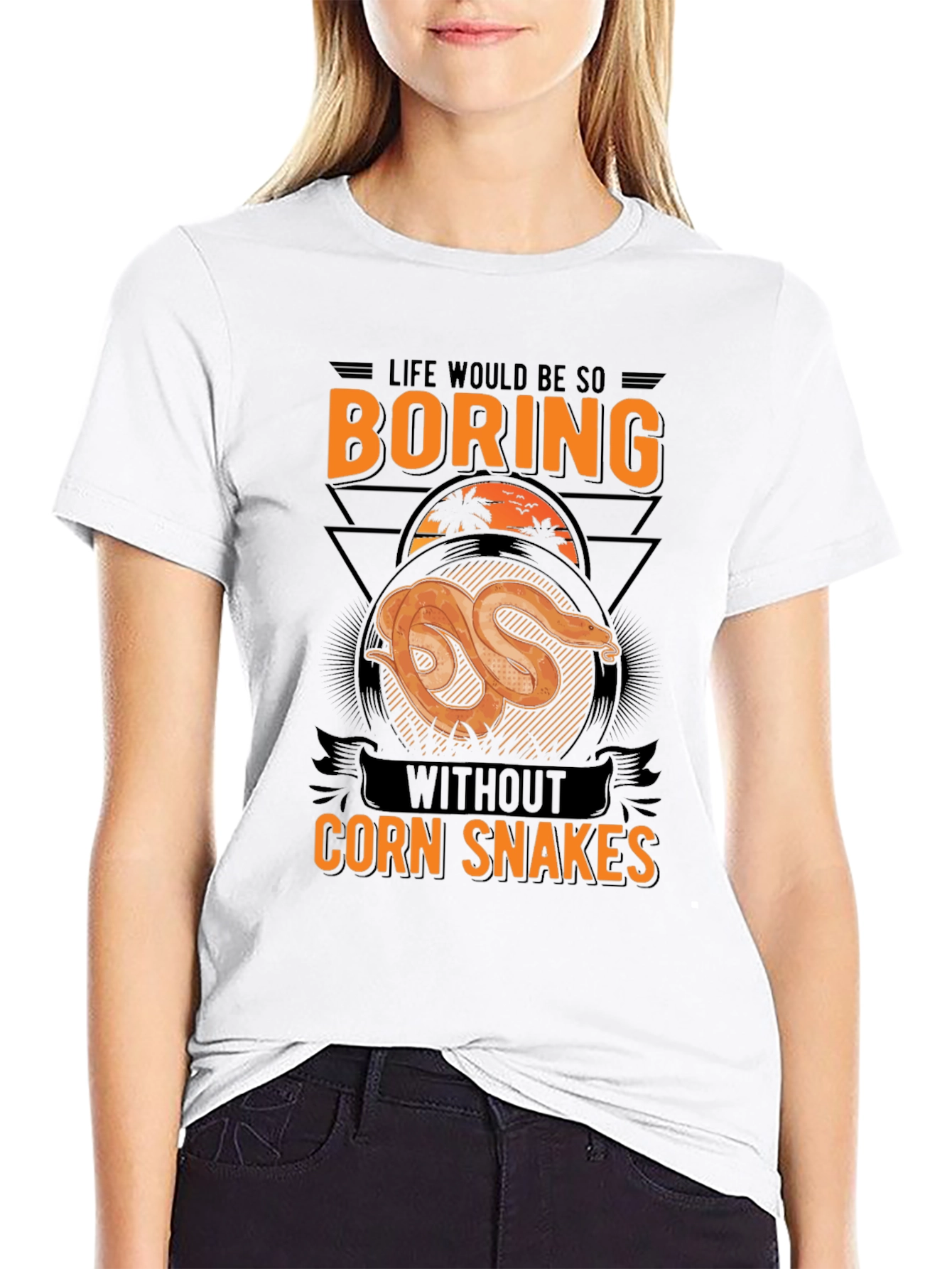 Boring Without Corn Snakes T-Shirt