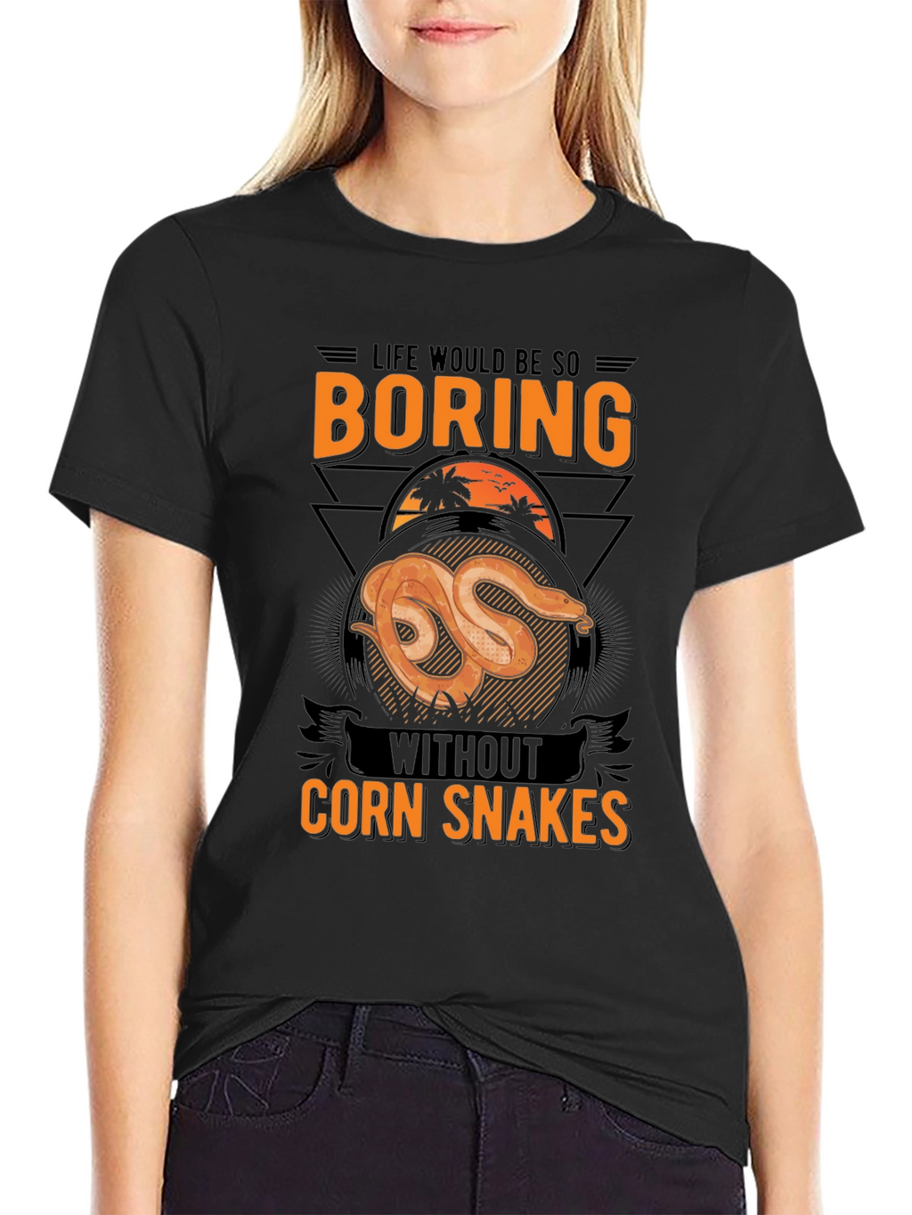 Boring Without Corn Snakes T-Shirt